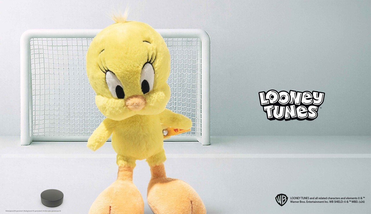 Steiff Knuffel Tweety Geel 20cm