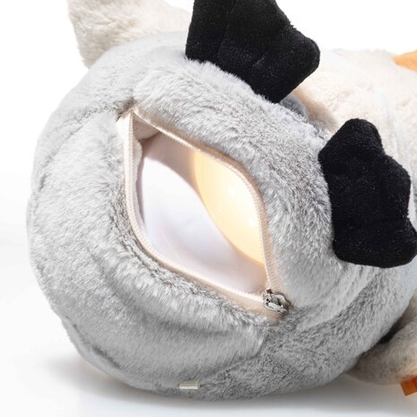 Steiff Knuffel Lio Penguin Grijs/Wit 22cm