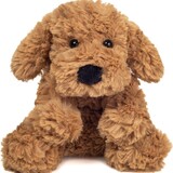 Hermann Teddy Knuffelhond Puppy Lichtbruin 20cm