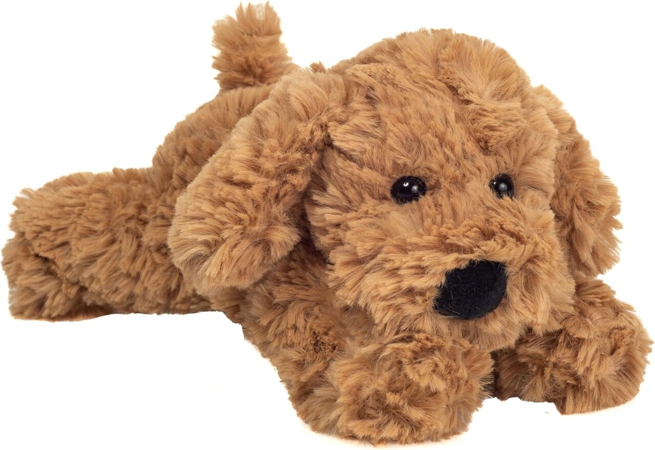 Hermann Teddy Knuffelhond Puppy Lichtbruin 20cm