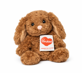 Hermann Teddy Knuffelkonijn Baby Bunny Bruin 20cm