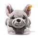 Steiff Knuffel Brie French Bulldog Grijs 24cm Steiff Knuffel Brie French Bulldog Grijs 24cm