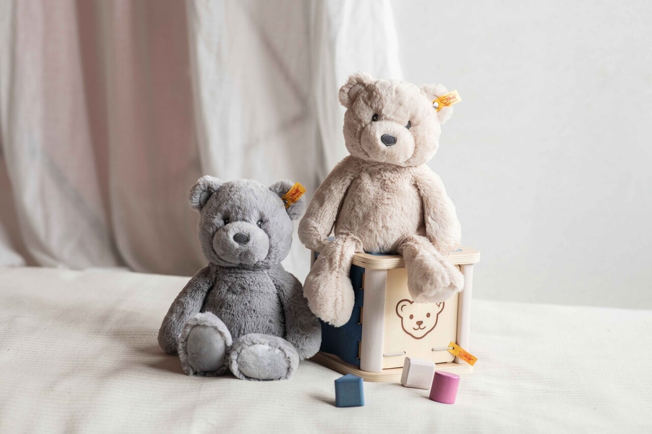 Steiff Knuffel Bearzy Teddy Bear Beige 28cm