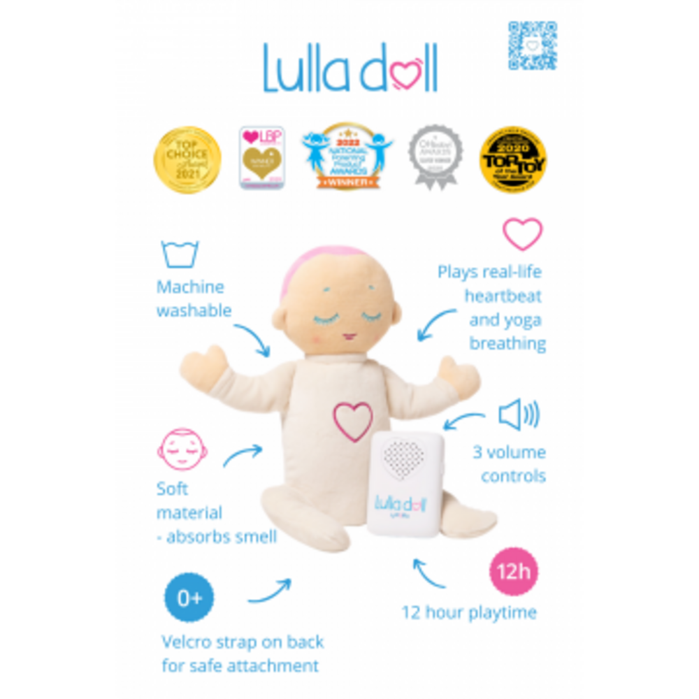 Lulla doll Slaapknuffel Lilac Lulla doll Slaapknuffel Lilac