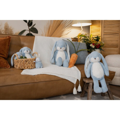 Bunnies by the bay Knuffel Floppy Nibble Konijn Oceaan 52cm Bunnies by the bay Knuffel Floppy Nibble Konijn Oceaan 52cm