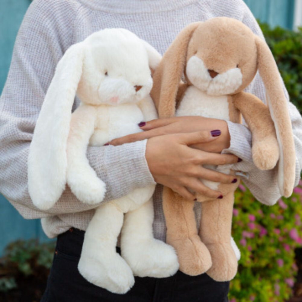 Bunnies by the bay Knuffel Floppy Nibble Konijn Amandel 34cm Bunnies by the bay Knuffel Floppy Nibble Konijn Amandel 34cm