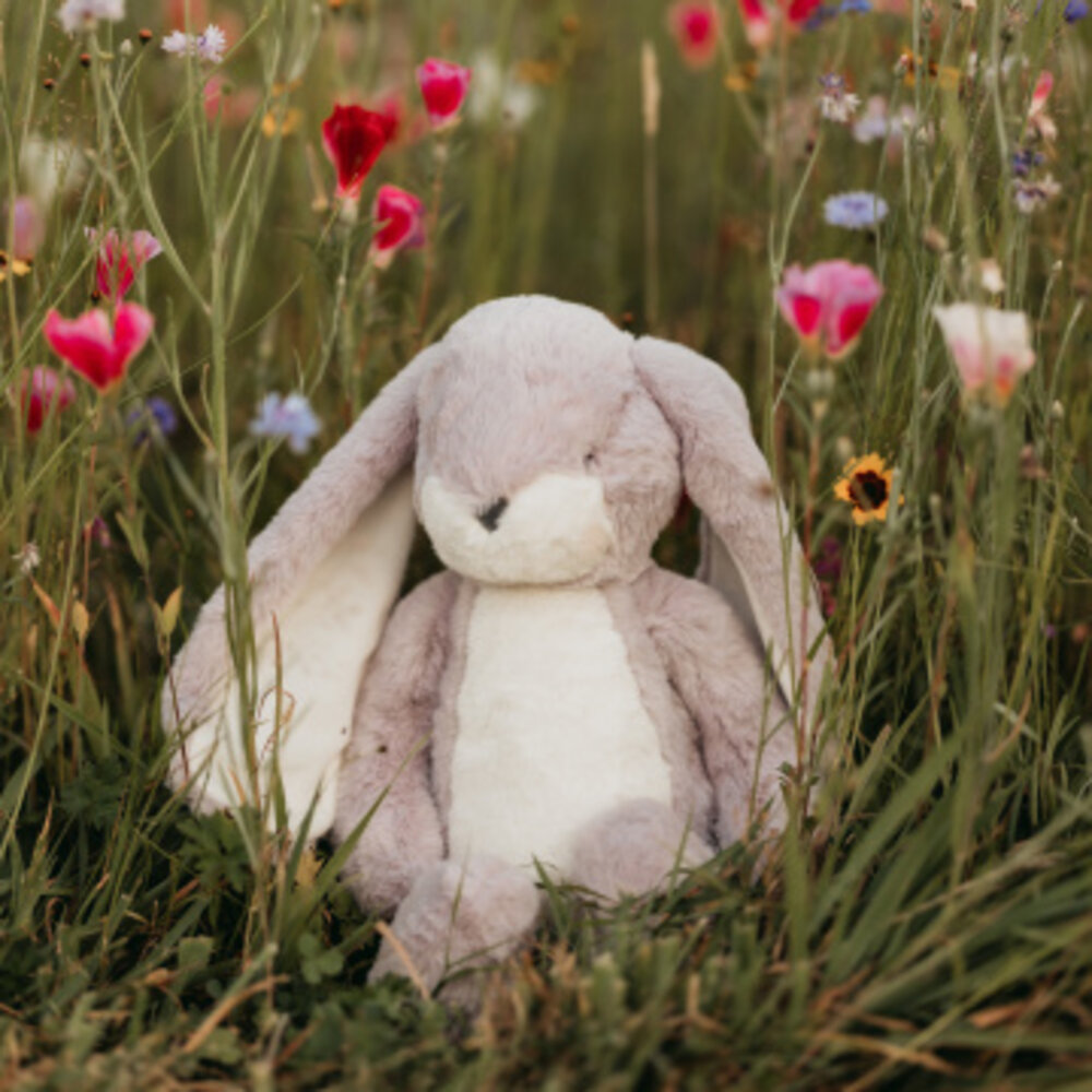 Bunnies by the bay Knuffel Floppy Nibble Konijn Lila 44cm Bunnies by the bay Knuffel Floppy Nibble Konijn Lila 44cm