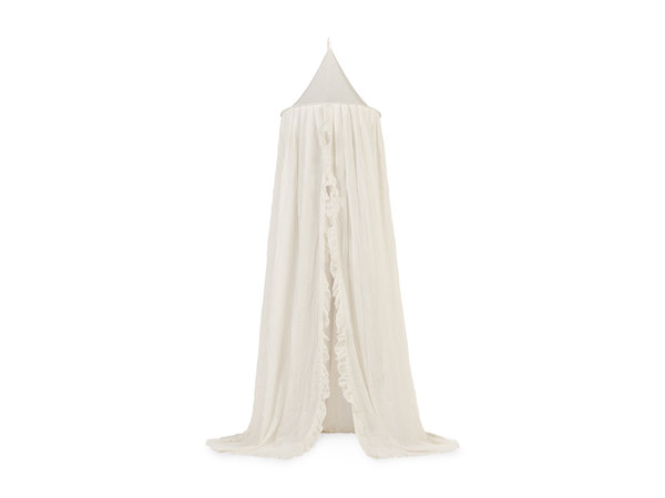 Jollein Klamboe Vintage 245cm ruffle ivory Jollein Klamboe Vintage 245cm ruffle ivory