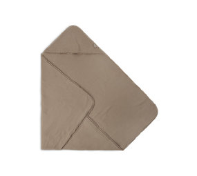 Jollein Badcape Embroidery 75x75cm Biscuit Jollein Badcape Embroidery 75x75cm Biscuit