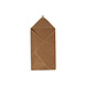 Jollein Badcape badstof 75x75cm caramel Jollein Badcape badstof 75x75cm caramel