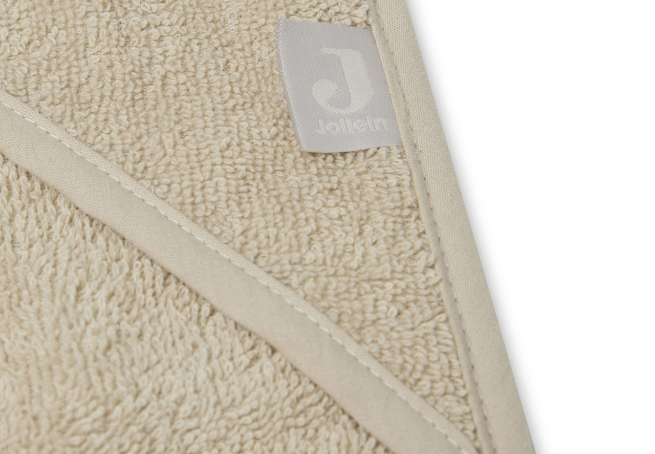 Jollein Badcape badstof 75x75cm nougat