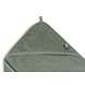 Jollein Badcape badstof 75x75cm ash green Jollein Badcape badstof 75x75cm ash green