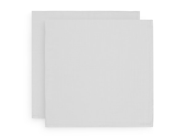 Jollein Hydrofiel multidoek 115x115cm white (2pack)