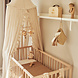 Jollein Klamboe Vintage ruffle Nougat Jollein Klamboe Vintage ruffle Nougat
