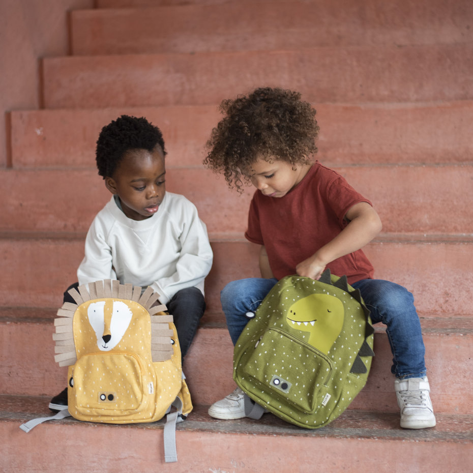 Trixie rugzak Mr. Dino Drawstring groen