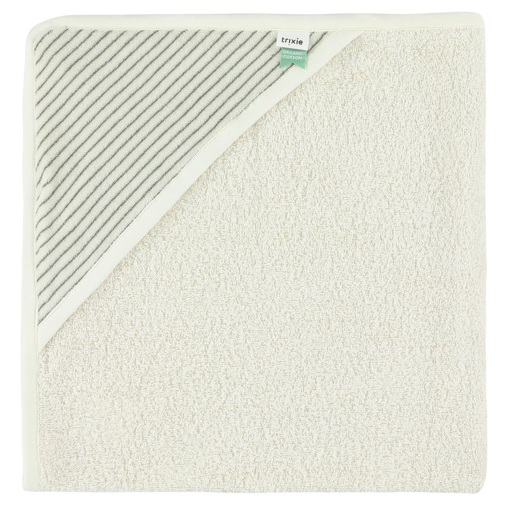 Trixie Badcape - Stripes Olive