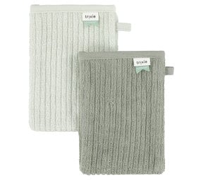 Trixie Washandjes 2-pack - Hush Olive