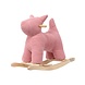 Label Label Rocking Dog - Roze Label Label Rocking Dog - Roze