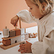 Label Label Stapelblokken huisje - Nougat Label Label Stapelblokken huisje - Nougat