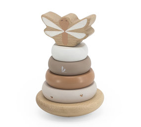 Label Label Stapelringen Nougat Label Label Stapelringen Nougat