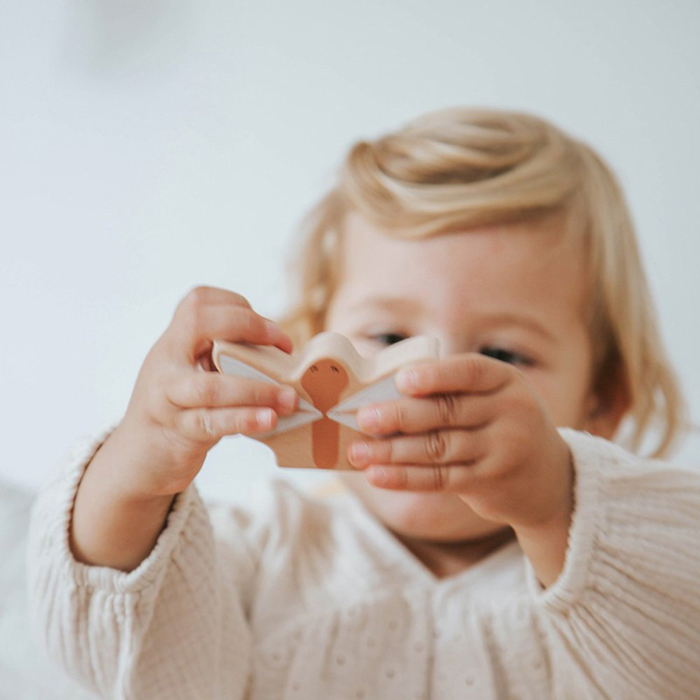 Label Label Stapelringen Nougat Label Label Stapelringen Nougat