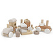 Label Label Stapeltrein nougat Label Label Stapeltrein nougat