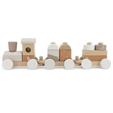 Label Label Stapeltrein nougat Label Label Stapeltrein nougat