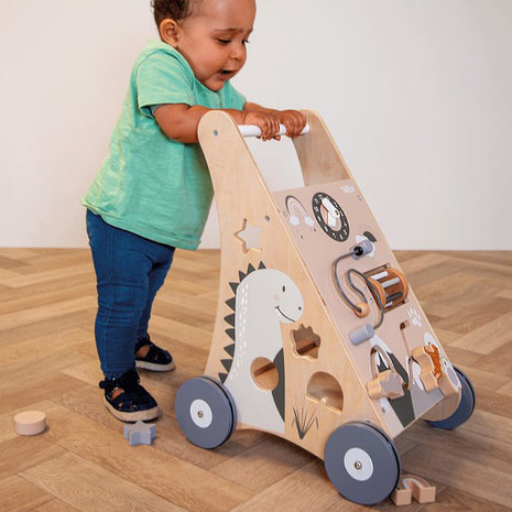 Tryco Houten activiteiten loopwagen Tryco Houten activiteiten loopwagen