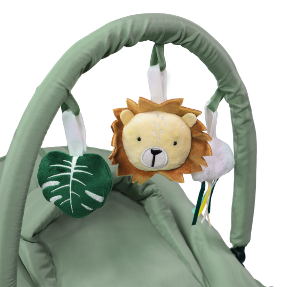 Tryco Baby Bouncer - Lion Leo - Green Tryco Baby Bouncer - Lion Leo - Green