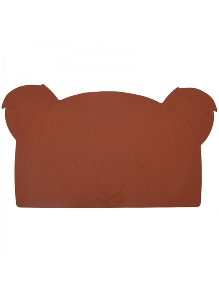 Tryco Placemat Siliconen - Koala Dark Rust