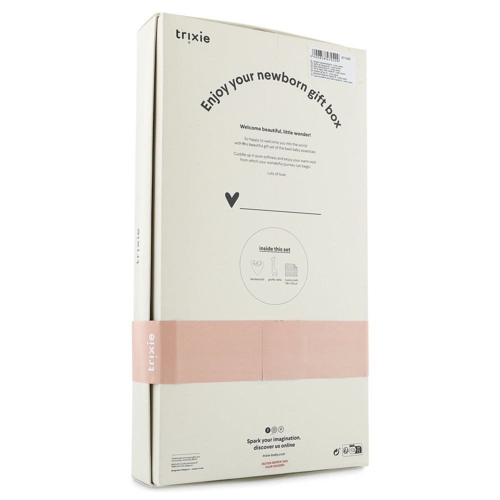 Trixie Newborn geschenkdoos M - Lovely Leaves Trixie Newborn geschenkdoos M - Lovely Leaves