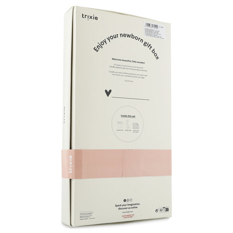 Trixie Newborn geschenkdoos M - Lovely Leaves Trixie Newborn geschenkdoos M - Lovely Leaves