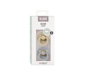 BIBS Colour Symmetrical 2 pack Vanilla/Cloud BIBS Colour Symmetrical 2 pack Vanilla/Cloud