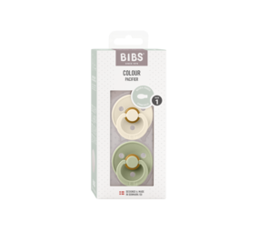 BIBS Colour Symmetrical 2 pack Ivory/Sage BIBS Colour Symmetrical 2 pack Ivory/Sage