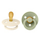 BIBS Colour Symmetrical 2 pack Ivory/Sage BIBS Colour Symmetrical 2 pack Ivory/Sage