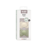 BIBS Infinity Symmetrical 2 pack Ivory/Sage BIBS Infinity Symmetrical 2 pack Ivory/Sage