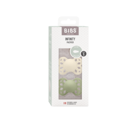 BIBS Infinity Symmetrical 2 pack Ivory/Sage BIBS Infinity Symmetrical 2 pack Ivory/Sage
