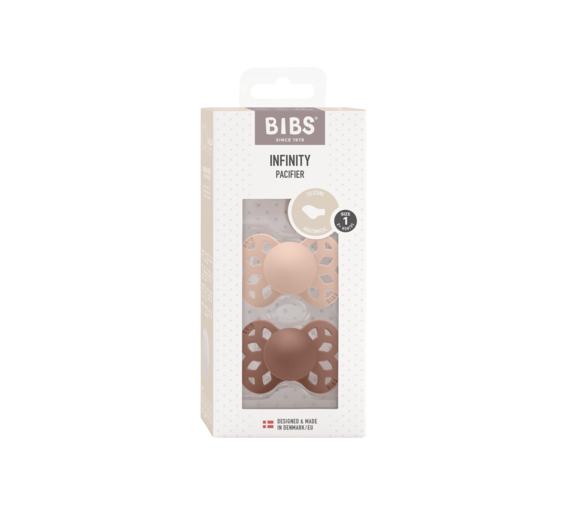 SOLDE 20$ - Suce Bibs - Anatomical - Blush et Woodchuck main image 1