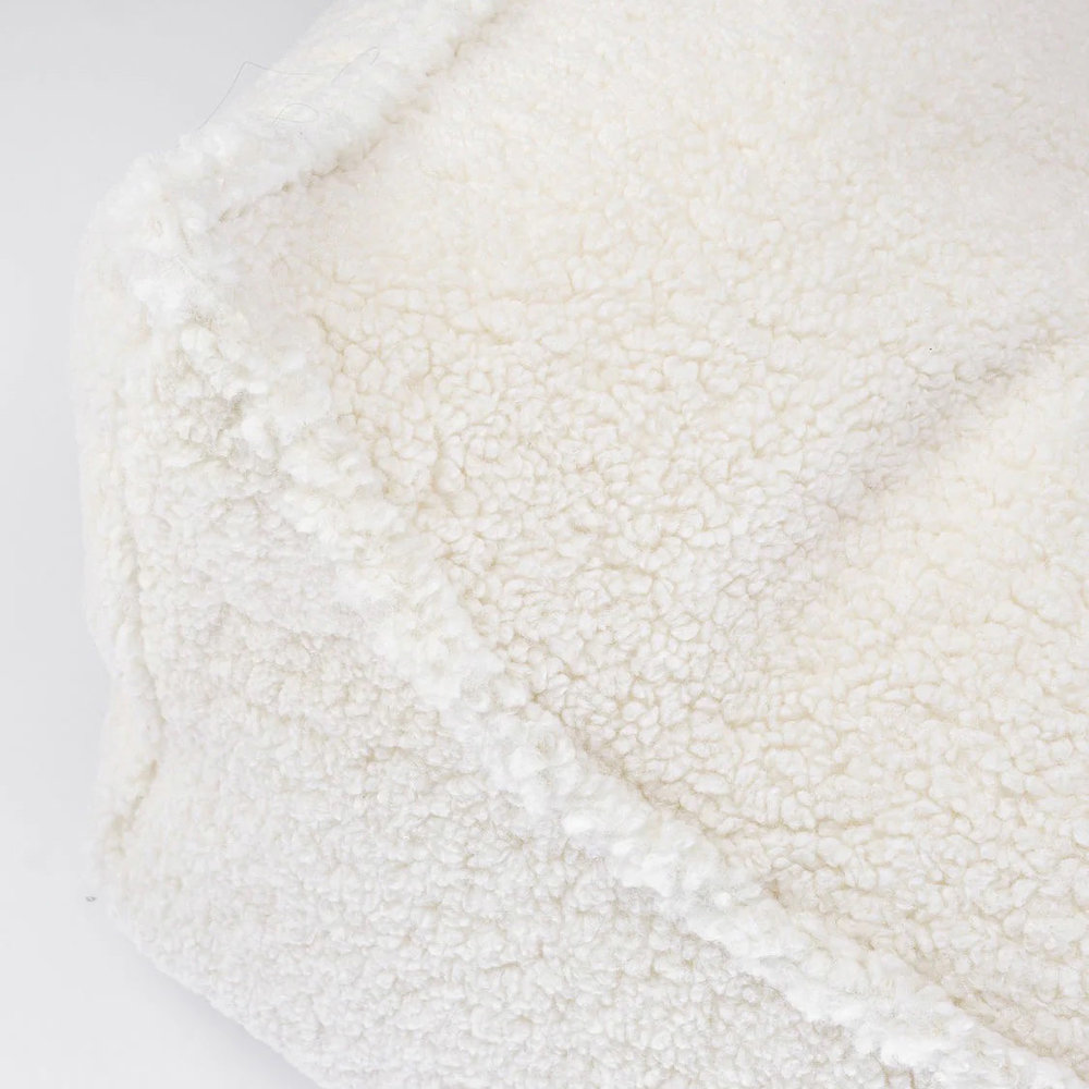 Wigiwama Zitzak Chair - Cream white