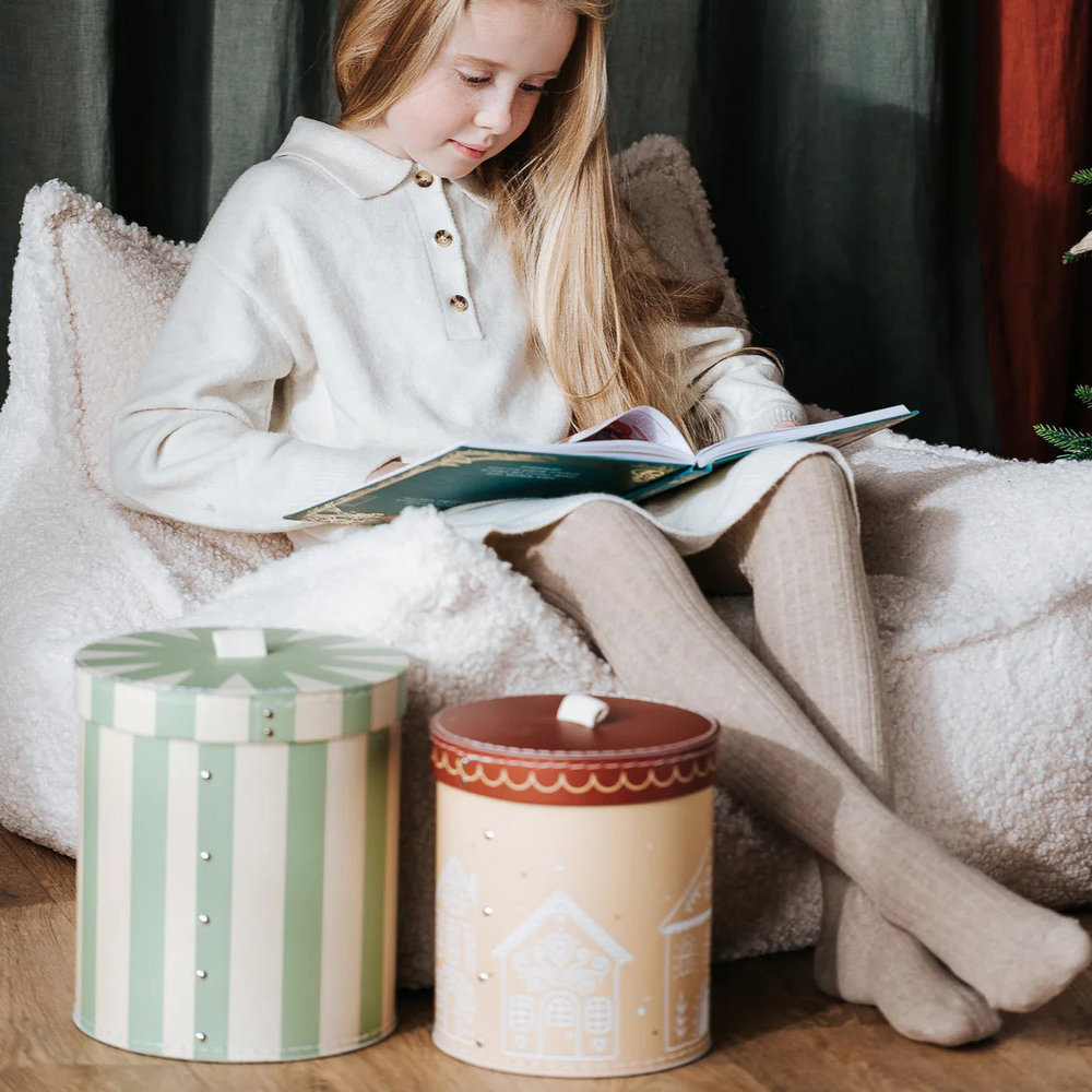 Wigiwama Zitzak Chair - Cream white