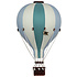 Luchtballon - groen, blauw en ecru Luchtballon - groen, blauw en ecru
