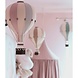 Super Balloon Luchtballon - mauve, blauw en ecru Super Balloon Luchtballon - mauve, blauw en ecru