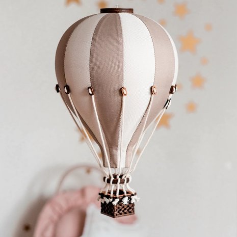 Super Balloon Luchtballon - beige en ecru Super Balloon Luchtballon - beige en ecru