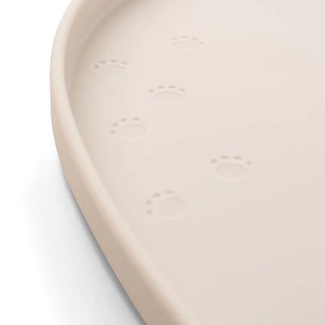 Done by Deer Hoge rand siliconen placemat Elphee Sand