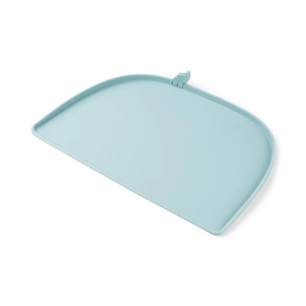 Done by Deer Hoge rand siliconen placemat Elphee Blue Done by Deer Hoge rand siliconen placemat Elphee Blue