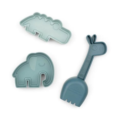 Done by Deer Zandspeelset Deer friends Blue (3-pack)
