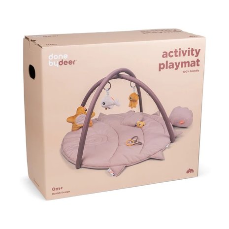 Done by Deer Activiteiten speelmat Sea friends Powder