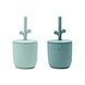 Done by Deer Peekaboo rietjesbeker Wally Blue (2-pack) Done by Deer Peekaboo rietjesbeker Wally Blue (2-pack)