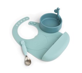 Done by Deer Peekaboo eerste maaltijdset Deer friends Blue Done by Deer Peekaboo eerste maaltijdset Deer friends Blue