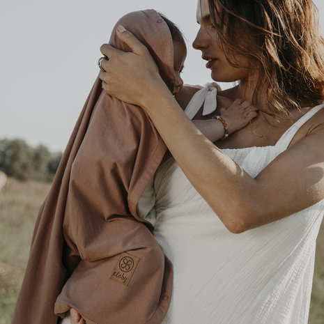 Cloby UV zonnedoek (UPF 50+) - Kokosnoot bruin Cloby UV zonnedoek (UPF 50+) - Kokosnoot bruin